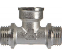 Тройник никель 3/4" Н - В - Н